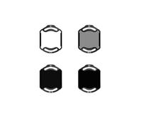 Compatibile con il kit filtro DJI O4 Pro for unità aerea ND8/16/32 | Vetro di precisione, accessorio for drone, riduzione dell'abbagliamento, riprese aeree nitide, set ND8 ND16 ND32