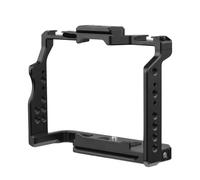 Compatibile con il kit gabbia for fotocamera Andoer for Sony A7 III A7C A7IV, gabbia video in lega di alluminio con supporti for pattini freddi(Black-Type 10)