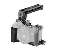 Compatibile con il kit gabbia for fotocamera Sony A6700 Hawklock | Interfacce multi-mount con piastra a sgancio rapido integrata for le riprese(A6700 Kit 2)