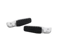 Compatibile con il kit pedane anteriori KTM DUKE RC 125-390 | Coppia pedane anteriori complete for modelli stradali e sportivi di piccola cilindrata.(Front Silver)