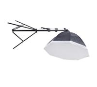 Compatibile con il kit softbox ottagonale da 70 cm di lampadine universali | Il set completo di supporto crea una luce delicata e uniforme for ritratti e fotografie di prodotti(1.5m tripod)