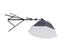 Compatibile con il kit softbox ottagonale da 70 cm di lampadine universali | Il set completo di supporto crea una luce delicata e uniforme for ritratti e fotografie di prodotti(1.9m tripod)