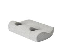 Compatibile con Il Letto Traspirante. Cuscino ergonomico Ortopedico in Memory Foam cervicale Antirughe(Single Pillow-1)