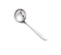 Compatibile con il mestolo manico lungo in acciaio inossidabile 304 di grandi dimensioni for uso domestico(E silver gray spoon)