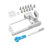 Compatibile Con Il Modello RC Drone Heli Multicopter Servo Parti Interruttore Parabolico Dispositivo Di Lancio Aereo Dispenser Coppia Grandi Dimensioni + Braccio 25T RC Parti Auto(Blue)