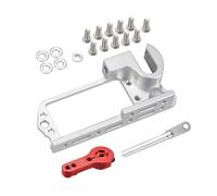 Compatibile Con Il Modello RC Drone Heli Multicopter Servo Parti Interruttore Parabolico Dispositivo Di Lancio Aereo Dispenser Coppia Grandi Dimensioni + Braccio 25T RC Parti Auto(Red)