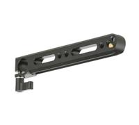 Compatibile con il morsetto for asta Niceyrig NATO | Il layout a doppia guida NATO, filettature da 1/4 di pollice, si adatta alle configurazioni di ripresa DSLR EVF