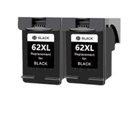 Compatibile con il pacchetto combinato di cartucce d'inchiostro HP 62 62XL for stampanti OfficeJet 5540 5640 5740(2BK)
