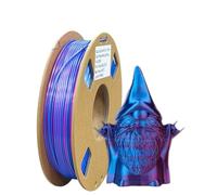 Compatibile Con Il Pacchetto Di Filamenti For Stampante 3D Bambu Lab Silk PLA 1,75 Mm +/- 0,02 Mm (250 G/bobina)(RoseRed LightBlue)