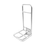 Compatibile con il portapacchi anteriore for bici pieghevole Brompton: accessorio super leggero in lega di alluminio(Silver)