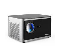 Compatibile con il proiettore HY350 Android 11 4K 1920 * 1080P Wifi6 580ANSI H713 32G Controllo vocale BT5.0 Proiettore Home Cinema(HY350-Black-Upgrated,AU Plug)
