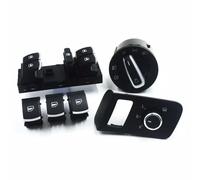 Compatibile con il pulsante interruttore di controllo della finestra del faro dello specchio cromato per 5ND 941 431A 5ND 959 855 5ND 959 857 1T1 959 565F