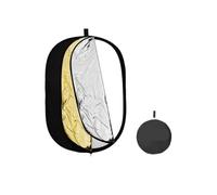 Compatibile con il riflettore multiluce pieghevole AMBITFUL 5 in 1 | Cinque superfici intercambiabili regolano la luminosità e il tono for tutte le scene fotografiche(80x120cm)
