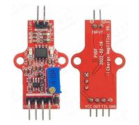 Compatibile con il sensore di vibrazione LDT0-028K, modulo amplificatore di carica elettrica a film piezoelettrico PVDF, interruttore di attivazione