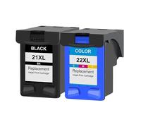 Compatibile con il set di cartucce d'inchiostro HP 21XL 22XL
