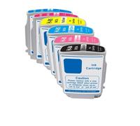 Compatibile con il set di cartucce d'inchiostro HP84 85 C5016A Designjet 30 70 130 130gp 130nr 30gp 30n 90 90gp 90r 10ps 20ps 50ps 120 e altro ancora(2PCS Cyan)