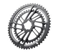 Compatibile con il set di doppie corone for bici da strada SENICX, 50-34T/53-39T/46-30T/52-36T, 9/10/11/12 velocità, compatibile con SRAM(53-39T)