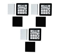 Compatibile con il set di filtri for aspirapolvere senza sacco Philips serie 2000, ricambio for i modelli XB2022 XB2023 XB2042(3 sets)