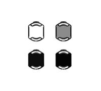Compatibile con il set di filtri ND for unità aerea DJI O4 Pro, iFlight ND8 ND16 ND32 con lente protettiva UV for parti della fotocamera del drone FPV
