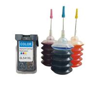 Compatibile con il set di inchiostri Canon PG-540XL CL-541XL | For le serie MX/MG; testo nitido e colori vivaci for la stampa quotidiana.(CL-INK)