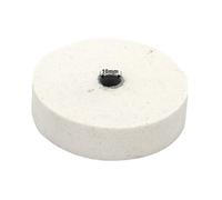 Compatibile Con Il Set Di Ruote Lucidanti In Feltro Di Nylon Ceramico Da 75 Mm SI FANG For Smerigliatrice Da Banco, Metallo, Marmo, Pietra, Utensili Abrasivi Rotanti(White grinding wheel)