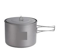 Compatibile con il set TOAKS Titanium Pot da 1600 ml, tazza da campeggio ultraleggera con coperchio e manico