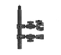 Compatibile con il supporto del morsetto for manubrio delle action cam DJI | Kit di montaggio for bici da moto, staffa invisibile for accessori for selfie stick