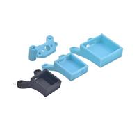 Compatibile con il supporto in TPU for modulo GPS stampato in 3D GEPRC for telaio Mark5 for drone da corsa FPV serie M80 PRO BN(Clear yellow25x25GPS)