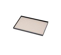 Compatibile con il vassoio portaoggetti moderno for ingresso leggero, porta aromi in pelle nera, decorazione for la casa(Beige - 30.4cm)