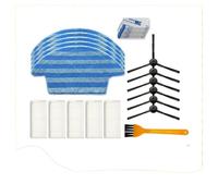 Compatibile con iLife Chuwi V55 Pro Robot Vacuum, kit di spazzole laterali di ricambio, filtro e panno for il lavaggio(Set 2)