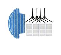 Compatibile con iLife Chuwi V55 Pro Robot Vacuum, kit di spazzole laterali di ricambio, filtro e panno for il lavaggio(Set 3)