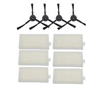 Compatibile con iLife, compatibile con robot aspirapolvere ECOVACS, filtro HEPA universale for modelli V3 X5 V5 V50 CR130(6PCS)