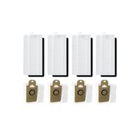 Compatibile con ILife T10s Robot Aspirapolvere Pezzi di ricambio di ricambio Accessori Spazzola laterale principale Filtro Hepa Sacchetto for la polvere (Color : Set B)
