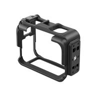 Compatibile con Insta360 Ace/Ace Pro - Custodia protettiva con telaio a gabbia in ABS con accessorio di protezione for fotocamera con copriobiettivo(Ace pro)
