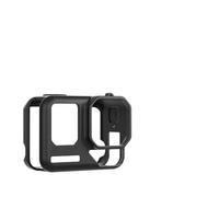 Compatibile con Insta360 Ace Pro 2 - Custodia morbida in silicone con copriobiettivo e corda for appenderla, accessorio di protezione for la fotocamera(Black)