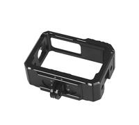 Compatibile con Insta360 One R - Gabbia for fotocamera in alluminio con adattatore for supporto da 1/4" e telaio protettivo for attacco a slitta fredda(Only Cage Brand)