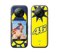 Compatibile con Insta360 X3/ONE X2 - Adesivo personalizzato, pellicola protettiva, decalcomania decorativa per action camera panoramica, skin in vinile antigraffio, accessori per fotocamere (stile 21