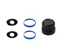 Compatibile Con INSTA360 X5 Kit Vetro Lente Anello Alluminio | Kit pratico per sostituzione lente e manutenzione fotocamera outdoor(Blue 2pcs)