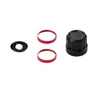 Compatibile Con INSTA360 X5 Kit Vetro Lente Anello Alluminio | Kit pratico per sostituzione lente e manutenzione fotocamera outdoor(Red 1pc)