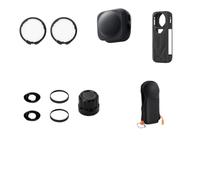 Compatibile Con INSTA360 X5 Kit Vetro Lente Anello Alluminio | Kit pratico per sostituzione lente e manutenzione fotocamera outdoor(Bundle 4)