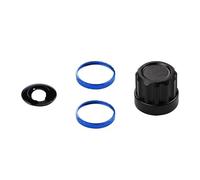Compatibile Con INSTA360 X5 Kit Vetro Lente Anello Alluminio | Kit pratico per sostituzione lente e manutenzione fotocamera outdoor(Blue 1pc)