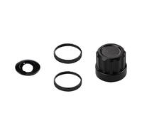 Compatibile Con INSTA360 X5 Kit Vetro Lente Anello Alluminio | Kit pratico per sostituzione lente e manutenzione fotocamera outdoor(Black 1pc)