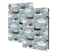 Compatibile con iPad 9a/8a/7a generazione - Compatibile con iPad 10.2 custodia, Folio Stand, Auto Wake/Sleep, Swan Princess On Lake Tablet Case Cover Compatibile con iPad Cover Case
