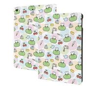 Compatibile con iPad di 9a/8a/7a generazione - Compatibile con iPad 10.2, custodia a libro, accensione e spegnimento automatico, custodia per tablet con cappello da chef e rana compatibile con