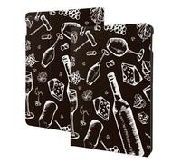 Compatibile con iPad di 9a/8a/7a generazione - Compatibile con iPad 10.2, custodia a libro, funzione di accensione/spegnimento automatico, custodia per tablet senza soluzione di continuità compatibile