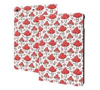 Compatibile con iPad di 9a/8a/7a generazione - Compatibile con iPad 10.2, custodia a libro, funzione di accensione/spegnimento automatico, custodia per tablet Amanita con fungo rosso compatibile con
