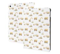 Compatibile con iPad di 9a/8a/7a generazione - Compatibile con iPad 10.2, custodia a libro, funzione di accensione/spegnimento automatico, camion con cassone ribaltabile (1) custodia per tablet