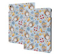 Compatibile con iPad di 9a/8a/7a generazione - Compatibile con iPad 10.2, custodia a libro, funzione di accensione/spegnimento automatico, ora legale con custodia per tablet vecchio compatibile con