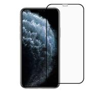 compatibile con iPhone 11 Pro/iPhone X/iPhone XS 5,8" Pollici ; PACCO da 3 Pcs Pellicola Vetro temperato 9H protezione resistente Antiurto per touch screen e display lcd trasparente Bordo Nero