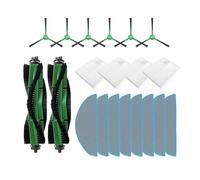 Compatibile con iRobot Roomba 105 Combo, Roomba Combo Essential / 2 Essential / Y0110 / Y0112 / Y0140, accessorio for aspirapolvere robot.(Set 4)